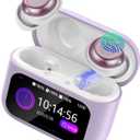 Sleep Earbuds Light-Weight Headphones, 48H Playtime with Charging Case, Mini Sleep Headphones Bluetooth in Ear Small Design for Side Sleepers, Orchid