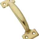 National Hardware N116-764 V171 Pull in Brass,6-1/2"