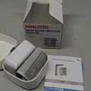 MMIZOO Wrist Blood Pressure Monitor Large LCD Display BP Machine Adjustable Cuff 5.317.68 inch Automatic 99x2 Sets Memory with Carrying Case for Home Use (W1681)