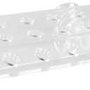 TEHAUX 23-Hole Coral Frag Rack Strong Suction Base Acrylic Coral Support Holder for Aquarium Adjustable Design for Fragging and Displaying