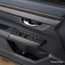 for Honda CRV 2023 2024 2025 2026 Window Control Switches Protective Panel, Luxurious Wood Grain Interior Cover Moulding Trims for CR-V LX, EX, EX-L, Sport Hybrid, Sport-L Hybrid, Sport Touring-Wood