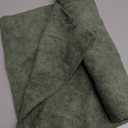 Kevin Textile Waterproof Decorative Pillow Covers Olive Green 12x20 Inch Pack of 2 Soft Boucle Textured Lumbars Cushions Elegant Accent Pillows for Couch Sofa Chair Bed Home Decor Indoor Outdoor