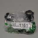 YWLUWEI Foot Pegs Non-sliding Footrest Motorcycle Bicycle Folding Foot Pegs 90 Degree Foldable Electric Motorbike Passenger Footrests Rearsets Rear Set Footpegs Foot Rest Pedals (Black)