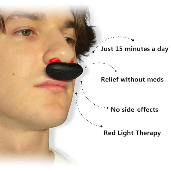 Red Light Therapy for Nose,Nomorecolds Red Light Therapy for Nose,Red Light Therapy,Nasal Therapy Instrument