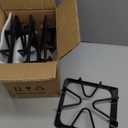 Premium W10447925 Gas Stove Burner Grates Replacement for Whirlpool Amana Stove Burners Replacement,for Maytag Stove Cooktop grate Parts,for Kenmore,Kirkland,Inglis Stove Top Range Cast Iron Rack 4 Pcs