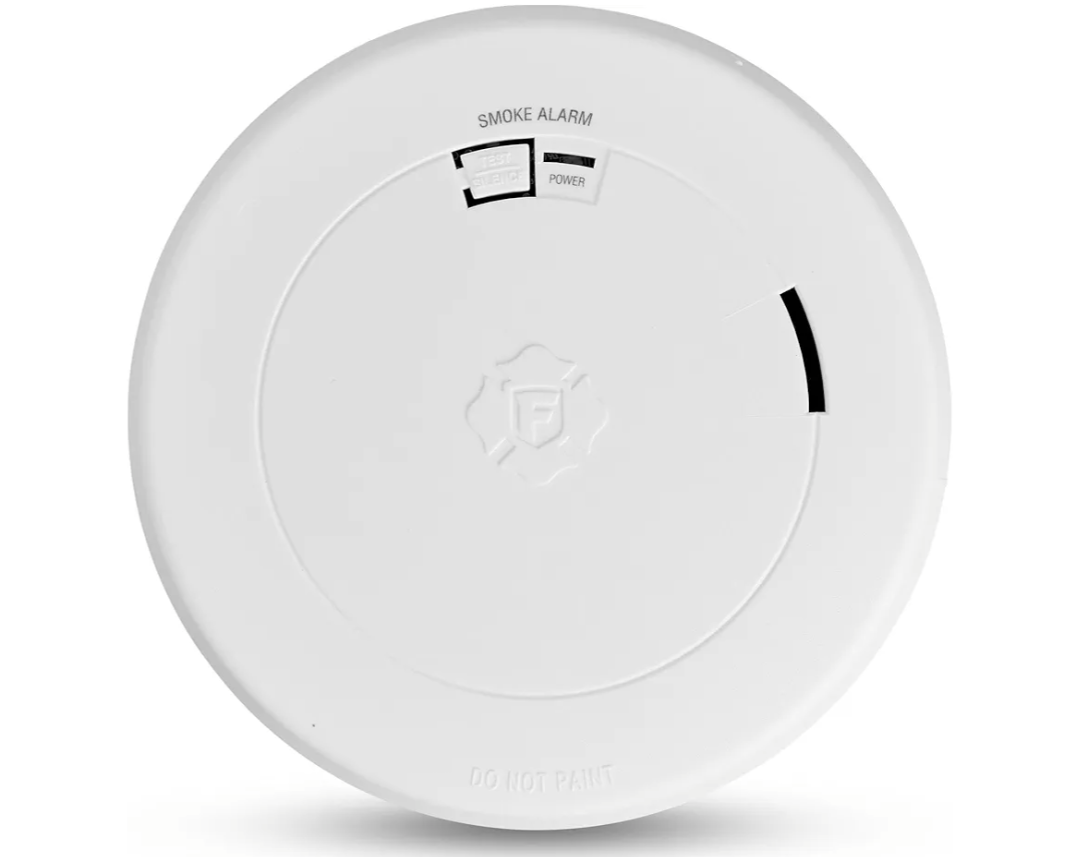 First Alert SM210, 10-Year Sealed Battery Smoke Alarm with Slim Profile Design, 1-Pack