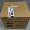 Solar Bird Feeder for Outdoors Hanging, Squirrel Proof Bird Feeders, Metal Solar Bird Feeder House, Wild Bird Feeders for Finch Cardinal Chickadee, Large Capacity, Durable & Weatherproof