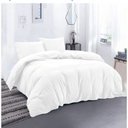 Duvet Cover King Size 100% Egyptian Cotton 3 Piece Duvet Cover Set California King 800 Thread Count Soft Comforter Cover with Zipper Closure 2 Pillowcases White [Comforter Not Included]