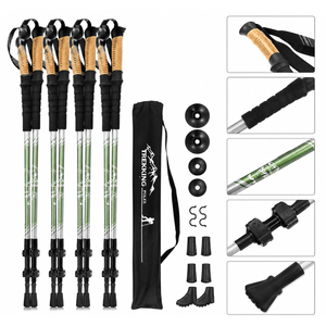 North pack trekking pole set of 4
