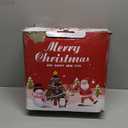 8FT Christmas Inflatable Outdoor Decorations, Snowman Penguin Christmas Tree Inflatable Courtyard Decorations, Courtyard, Garden, Lawn Winter Decorations