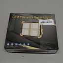 Solar Portable Rechargeable Work Light,16500mAh 120W Magnetic Flood Battery Work Light 10000LM Outedoor LED Camping Lights IP66 Waterproof for Job Site Repair,Camping, Hiking, Emergency (orange-black)