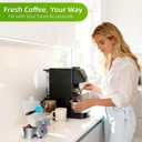 2 x 2 Pack Reusable K Cups for Keurig, Stainless Steel Coffee Pod, K Cup Reusable Coffee Pods With Cleaning Brush, Save Pods for Keurig Machine