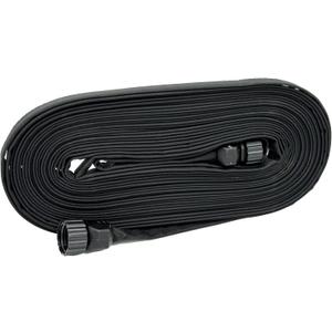 Rocky Mountain Goods Flat Soaker Hose 25 ft - Heavy Duty Double Layer Design - Saves 90% Water - Consistent Drip Throughout Hose - Leakproof - Garden/Vegetable Safe