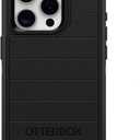 OtterBox iPhone 15 Pro (Only) - Defender Series Case - Black - Case Only - Screenless - Rugged & Durable - with Port Protection - Microbial Defense Protection