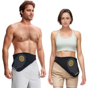 Diagonal Ostomy Belt: Leak - Proof & Odor - Masking Solution, Ostomy Bag Covers for Men and Women, Suitable for Right Stoma-Black,L