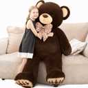MorisMos 5 FT Big Teddy Bear, 5 Feet Huge Teddy Bears Stuffed Animal, 60 Inch