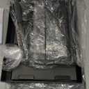 Spacrea Desk Organizer and Accessories, Computer Monitor Stand Riser with Drawer and 2 Pen Holders, Office Desk Accessories & Workspace Organizers for Office Supplies (Black)