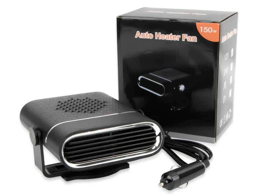 Car Heater - PSLER 12v Plug in Heater for Car, Windshield Warmer Quick Defrosting and Defogging, 2-in-1 Heating and Cooling