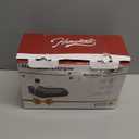 Homemate Heated Blanket Electric Throw - 50"x60" Heating Blanket Throw 1/2/4/6/8 Hours Auto-Off 10 Heat Level Over-Heat Protection Flannel Sherpa ETL Certification (01 - Light Grey)