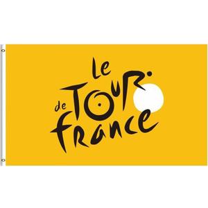 Tour de France Flag Biking Banner 3 * 5ft for Sports Fans Garage Indoor Room Man Cave Wall Decoration