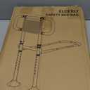 Bed Rails for Elderly Adults Safety with Extending Non-Slip Handle, ASTM Approved Adjustable Bed Assist Rail for Seniors, 400lb Weight Capacity, Storage Pocket & Fixing Strap,Fits Twin/Full/Queen/King