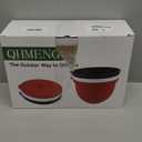 Silicone Liners for KitchenAid 5 Qt Tilt-Head Stand Mixer(Only), Odourless,Thicker, Cold/Heat-Resistant & Non-Stick, Easy Clean, Fits 5 Quart Mixing Bowl, Set of 3 with Lids (Red+White+Black)