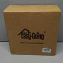 Easy-Going Waterproof Dog Bed Cover Reversible Leak Proof Pet Blanket Replacement Mat for Furniture Washable Couch Cover Sofa Cover for Dogs Cat(82x86 Inch, Light Gray/Ivory)