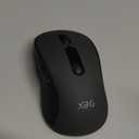 XBG B15pro Wireless Bluetooth Mouse, Bluetooth 5.0/4.0 & 2.4G Tri-Mode, Type-C Rechargeable with LED Screen Display, Ergonomic Silent Click for Laptop/PC/Tablet, Multi-Device & Office Use