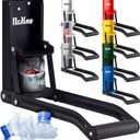 Mckay 16oz Metal Can Crusher, Heavy-Duty Wall-Mounted Smasher for Aluminum Seltzer, Soda, Beer Cans and Bottles for Recycling, Gadgets for Home, also works for 12 Oz. Can (Black)