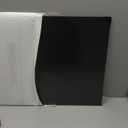 ABS Plastic Sheet 18" x 24" x 1/8" Thick (3mm) Black Rigid Thermoplastic Sheet, Moldable Plastic Panel for Crafts, DIY Projects - Textured & Smooth Finish, Pack of 2