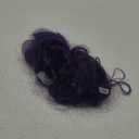 S-noilite 24 Inches Long Curly Full Head Clip in Synthetic Hair Extensions 8pcs 170g (24"-Curly, Black Purple)