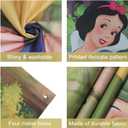 Princess Backdrop, 7x5 FT Banner & Background for Girls' Birthday Party Theme Decor