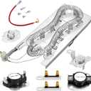 W11045584 3387747 8527865 Heating Element-Compatible with Kenmore Elite HE3 HE2 Maytag and Whirlpool Duet Cabrio Dryers,Replce AP6008281 WP3387747 | 5400w 240v