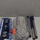 FORSPEEDER Microfiber Mops for Floor Cleaning - 3 Thickened Washable Pads - Floor Dusters for Hardwood with 55 Adjustable Handle - Wet Dry Dust Mop for Pet Hairs Walls Tile Wood Laminate Home Kitchen