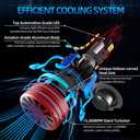 Light Bulbs Compatible for 2007-2014 Toyota Camry 9005 High Beam Fog Lights Combo Pack 800% Brightness with Cooling Fan Plug N Play Pack of 2