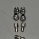 3/8 Inch Pressure Washer Quick Connect Fittings,Stainless Steel Pressure Washer couplers for Home and Commercial,Female and Male Thread,Pressure Washer Adapter-5000PSI(8 Pack)