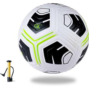 Professional Soccer Ball Size 5  Premium Grade PU Construction, Durable for Indoor/Outdoor Sports, Training & Match Play  High-Performance Design for All Levels. Delivered Non-inflated