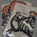 3 x Halloween Trick or Treat Garden Flag Ghost Dog 12x18 Inch Small Double Sided Burlap Welcome Yard Dachshund Skeleton Outside Decorations DF342