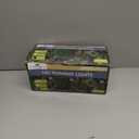 EXCMARK 10 Pack Solar Lights Outdoor Decorative Garden Yard Lights for Pathway Walkway Sidewalk Driveway. (Brown, Warm White)