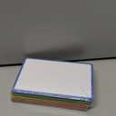 Colored Border Magnetic Labels 5x3 Inch 40 Pieces, Reusable Magnetic Dry Erase Labels for Whiteboards, Locker, School, Classroom, Office, Home