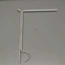 Hillman Group 852014 Flagged - Shelf & Rod Bracket White Removable - Pack of 2