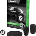 Blast Motion Golf Swing & Stroke Analyzer - Real-time Feedback, Swing Metrics, Swing Trainer, Video Capture Highlights, Track Performance (GEN3 Sensor)