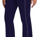 Sunzel Flare Leggings for Women High Waist Workout Leggings with Pockets Tummy Control Wide Leg Flared Yoga Pants (Blue)