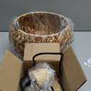 Hand-Woven Rattan Pendant Lights Kitchen Island wiht 12 Inch Wickel Shade