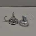 Suction Cup Hooks for Shower, Bathroom, Kitchen, Glass Door, Mirror, Tile  Loofah, Towel, Coat, Bath Robe Hook for Garland Decoration  Waterproof Wreath Hanger (2PACK, Silver)