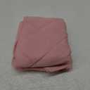 evoLive Elastane Cooling Diamind Quilted Standard, Full/Queen Sham 20"x26" Set of 2 with Envelope Closure (Pink, 20"x26" Standard)