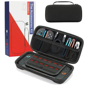 TONGLIYUAN Hard Shell Carrying Case for Nintendo Switch 2 (2025) - Large Capacity Nylon Travel Bag, Portable Storage Organizer