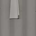 LazBlinds Light Blockers, Suitable for Roller Shades, Zebra Blinds, and Blinds Side Edge Light Blockers, Easy to Install and Cuttable Blocking Panels, White, 58", 2Pcs