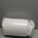 Homemate Queen Size60"x10"x6" Bed Wedge Pillow Stopper - Bed Gap Filler(0-8") - Headboard Pillow - Triangle Bloster Pillow Wedge - White