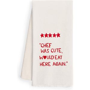 WFSM Chef Gifts Kitchen Towels - Cute Hostess Gifts, Decorative Kitchen Towels, 1624 Inches
